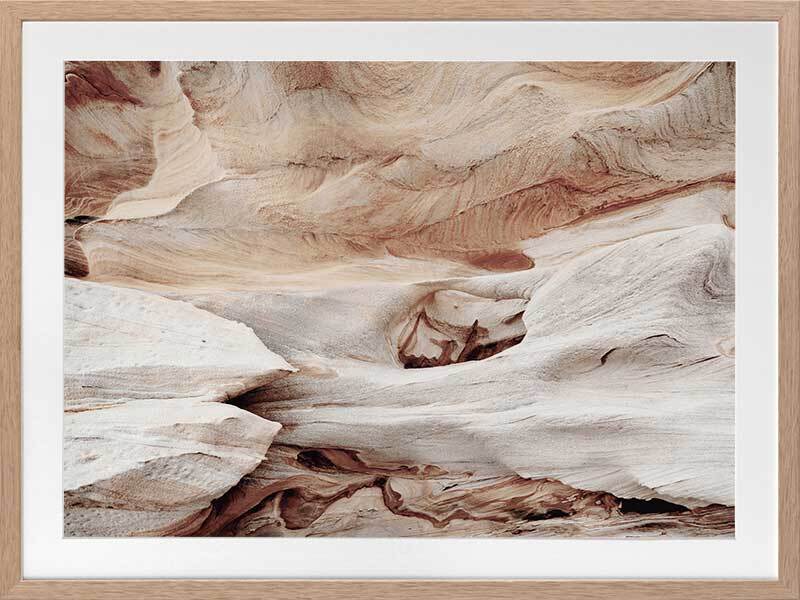 Canyon Wall Framed Art Print