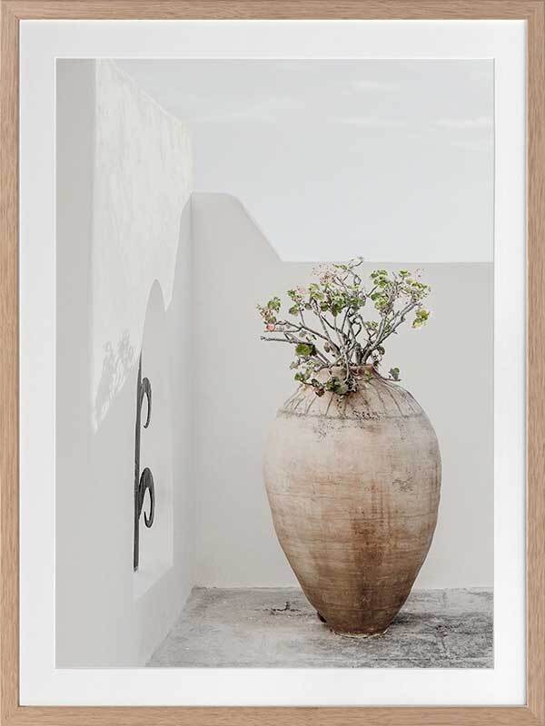 Terracotta Pot Framed Art Print