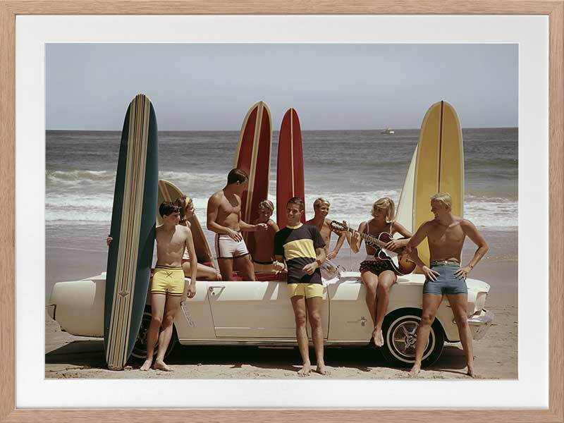 Summer Beach Ride II Framed Art Print