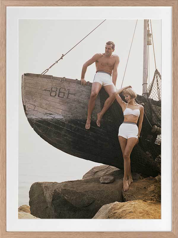 Shipwrecked Framed Art Print