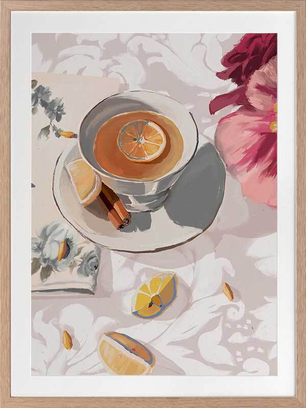 A Cup of Tea Framed Art Print
