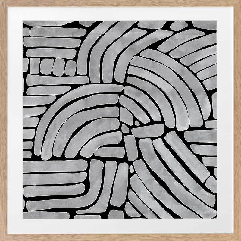 Arching Echoes Framed Art Print