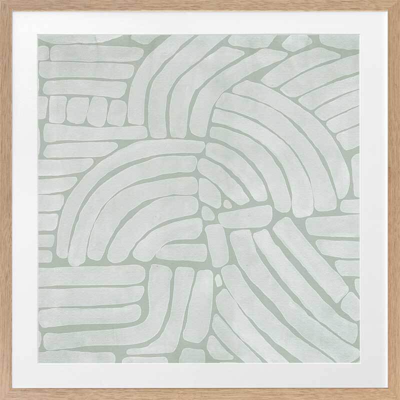 Arching Echoes III Framed Art Print