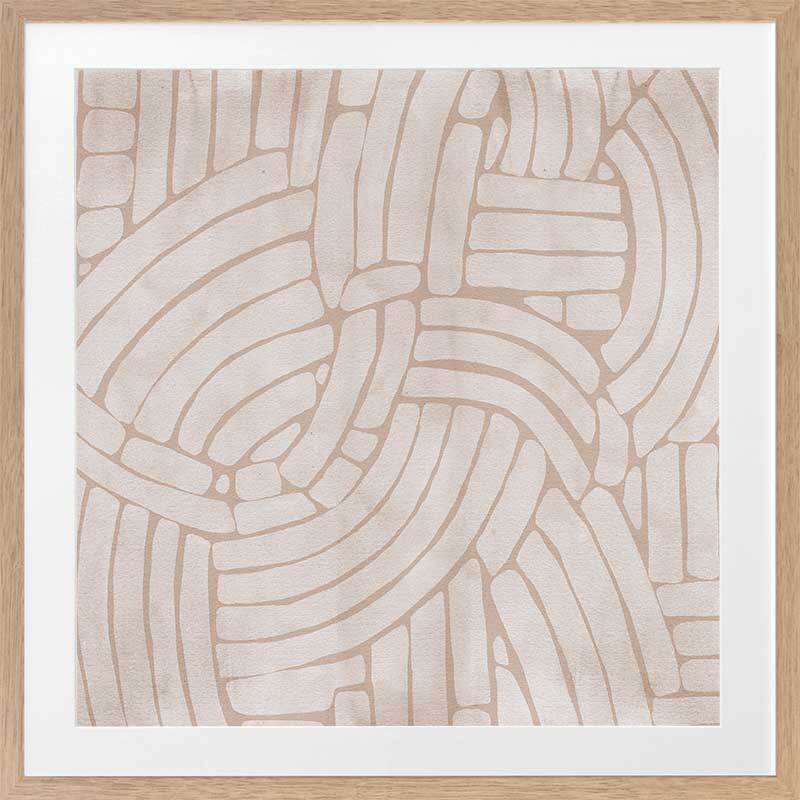 Stone Path IV Framed Art Print