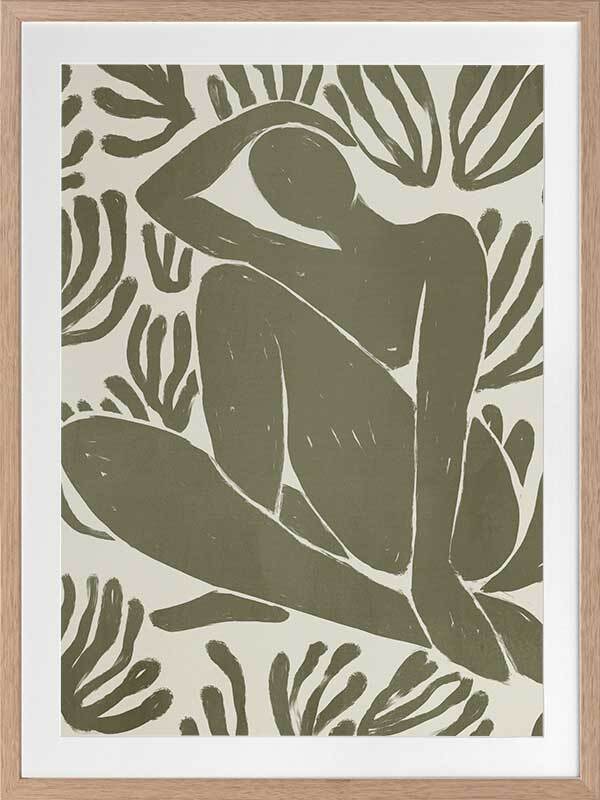 Self-Care I Framed Art Print