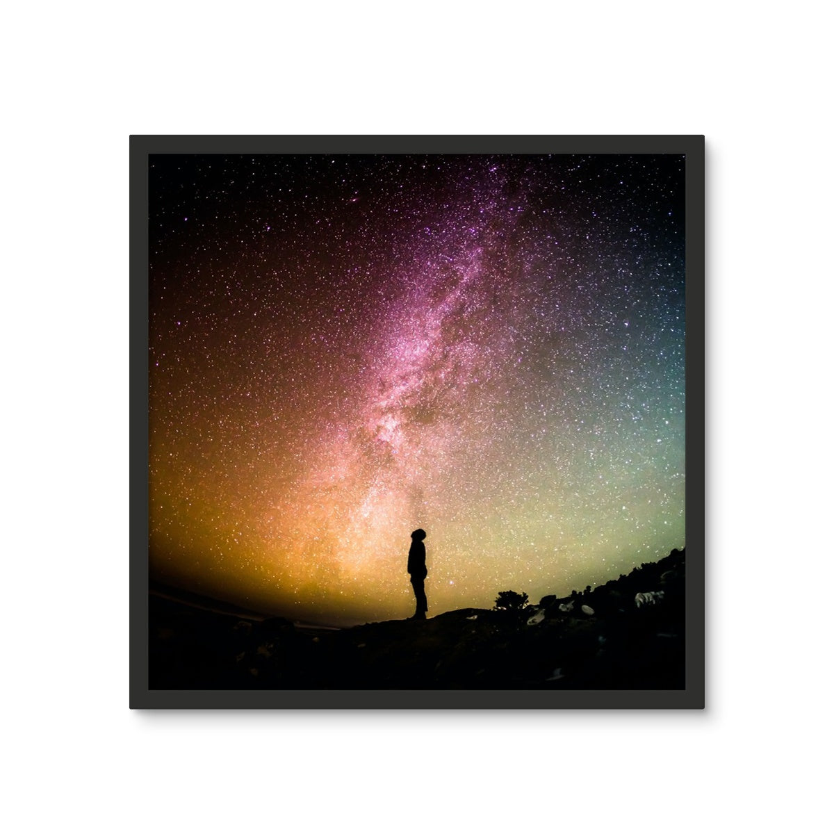 Stargazer Framed Photo Tile