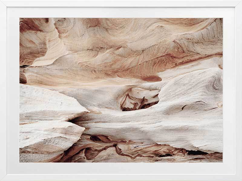Canyon Wall Framed Art Print