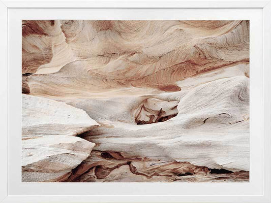 Canyon Wall Framed Art Print