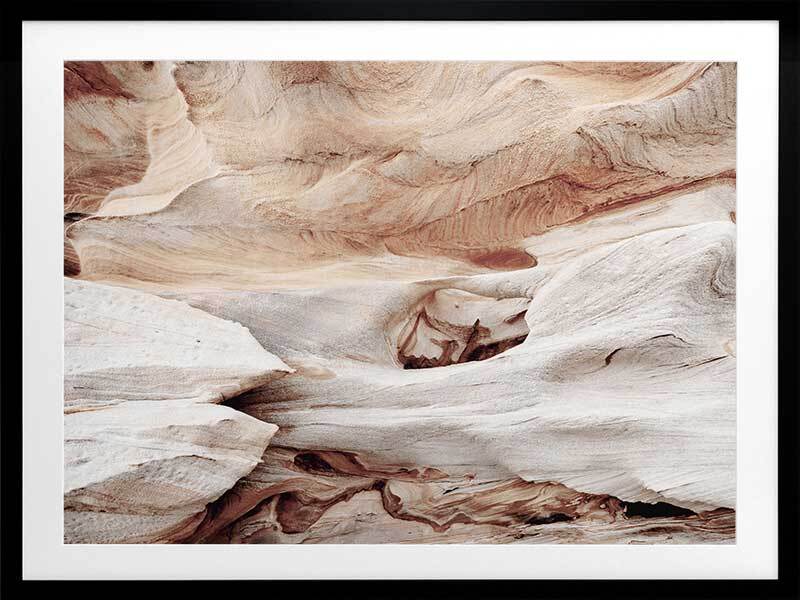 Canyon Wall Framed Art Print