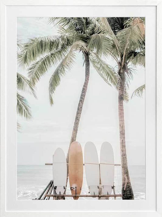 All A-board Framed Art Print