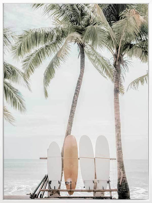 All A-board Canvas Art Print