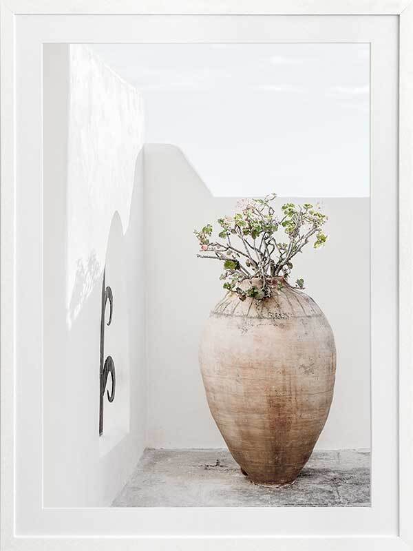 Terracotta Pot Framed Art Print