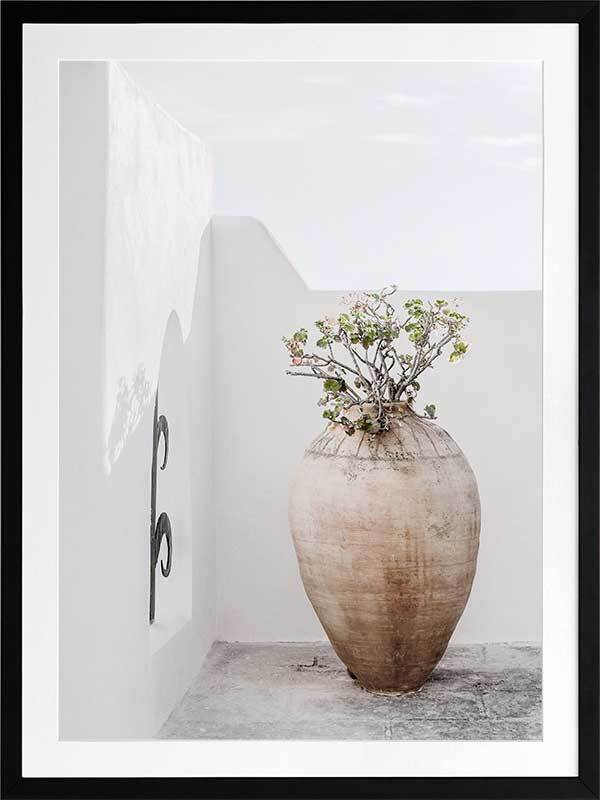 Terracotta Pot Framed Art Print