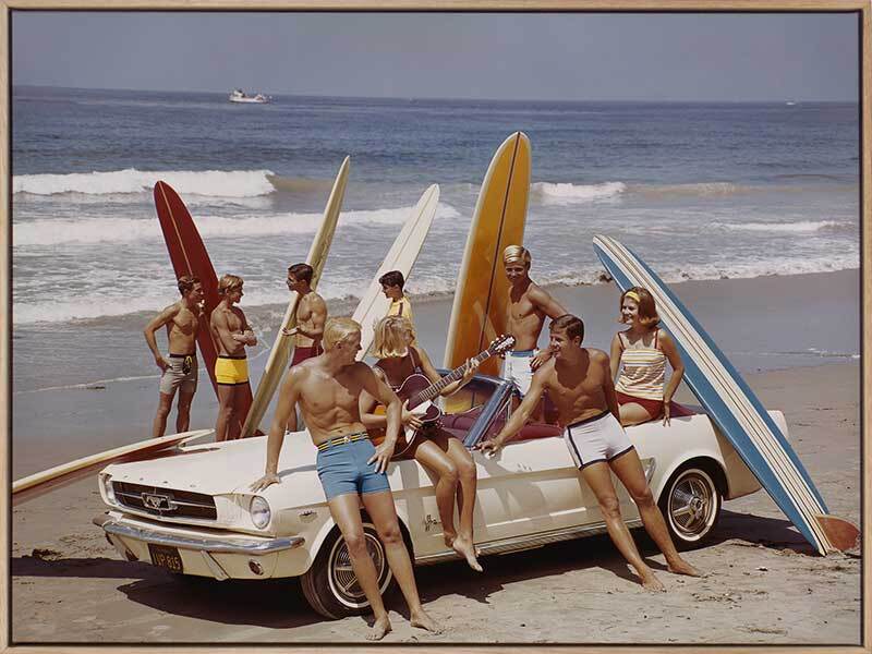 Summer Beach Ride I Canvas Art Print