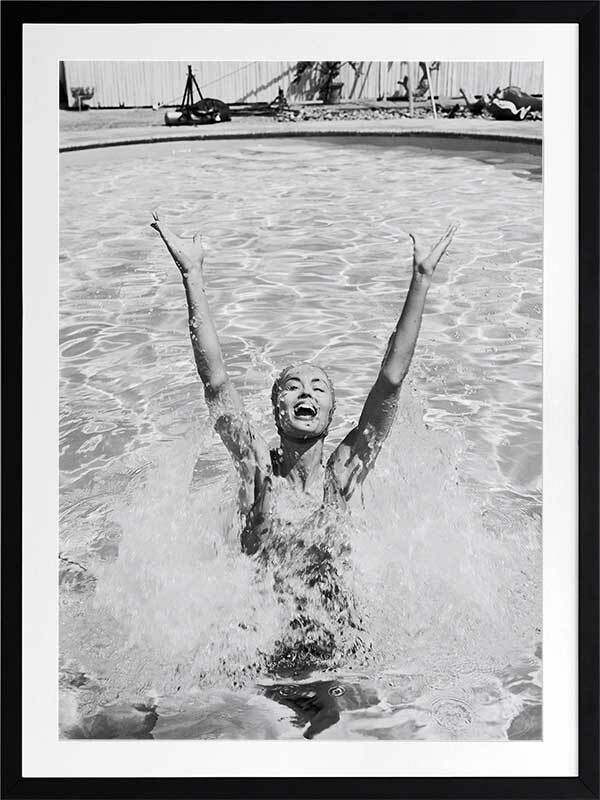 Make a Splash Framed Art Print