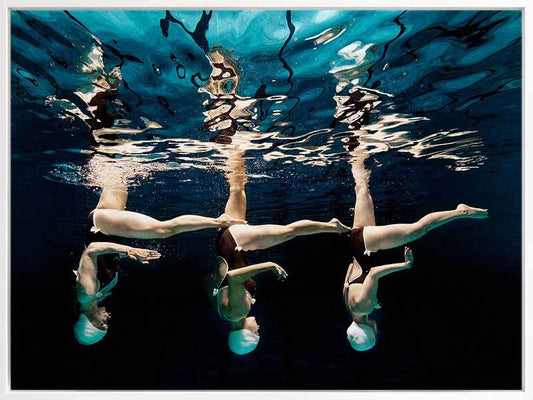 Water Aerobics I Canvas Art Print