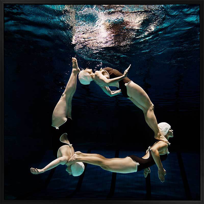 Water Aerobics II Canvas Art Print