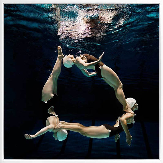 Water Aerobics II Canvas Art Print