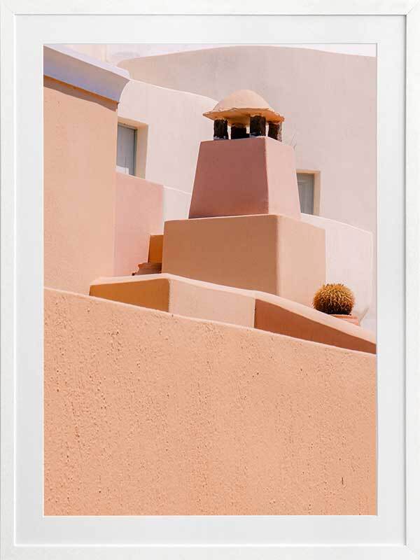 Pastel Marrakech Framed Art Print