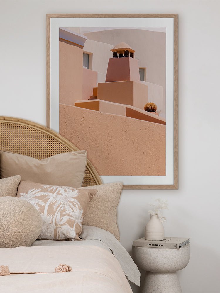 Pastel Marrakech Framed Art Print