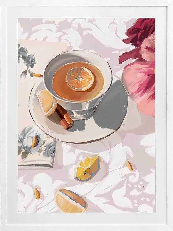 A Cup of Tea Framed Art Print