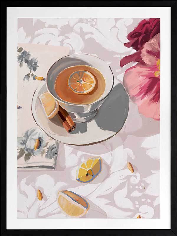 A Cup of Tea Framed Art Print