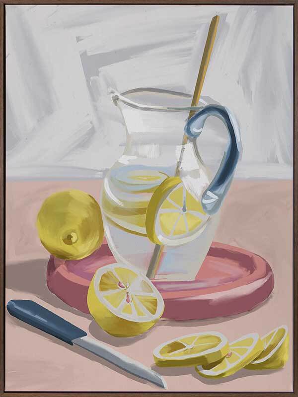 Life & Lemonade Canvas Art Print
