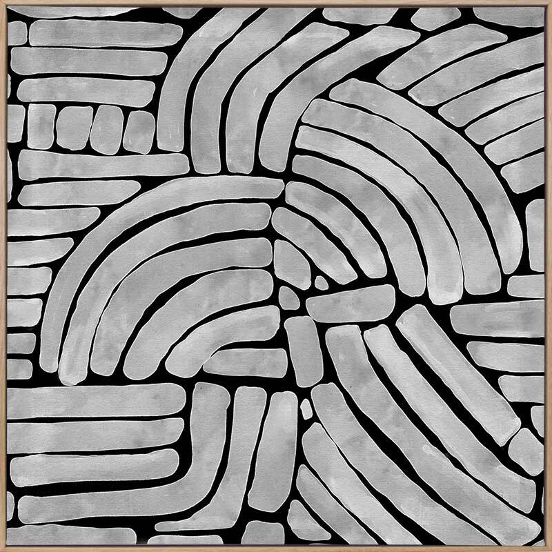 Arching Echoes Canvas Art Print