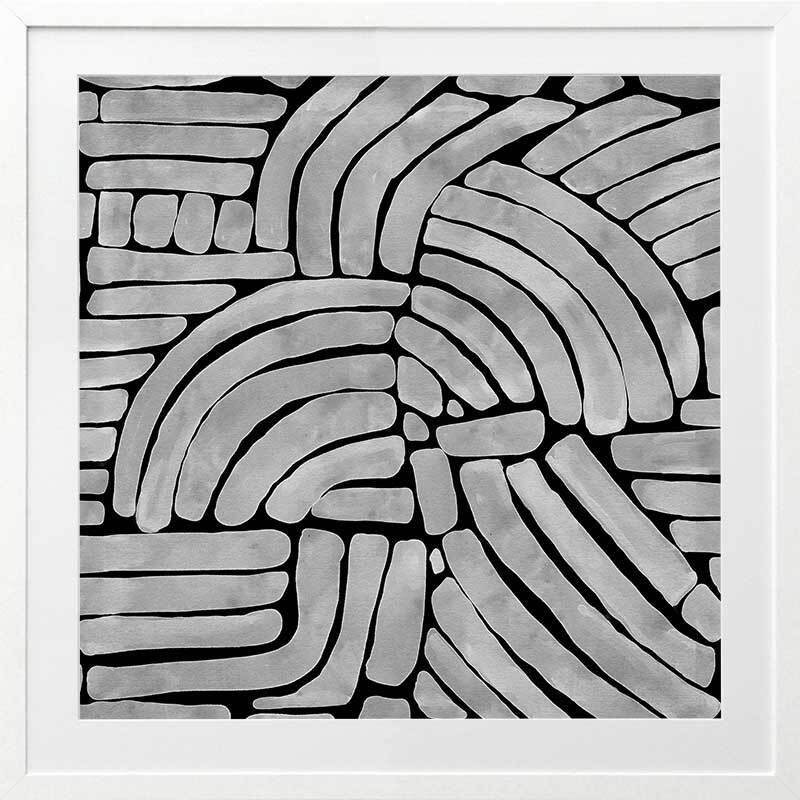 Arching Echoes Framed Art Print