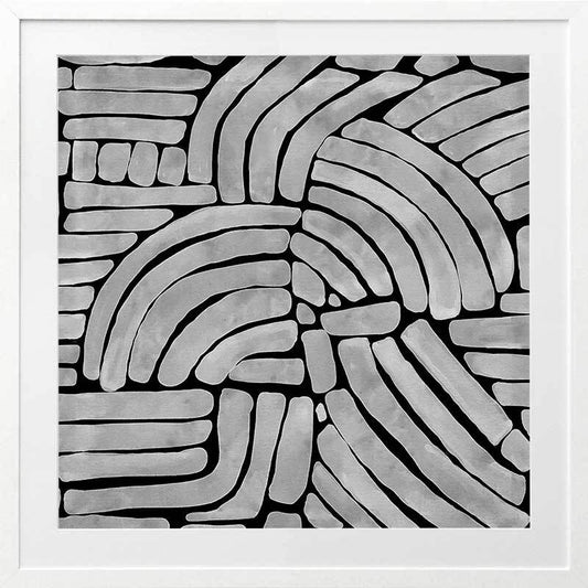 Arching Echoes Framed Art Print