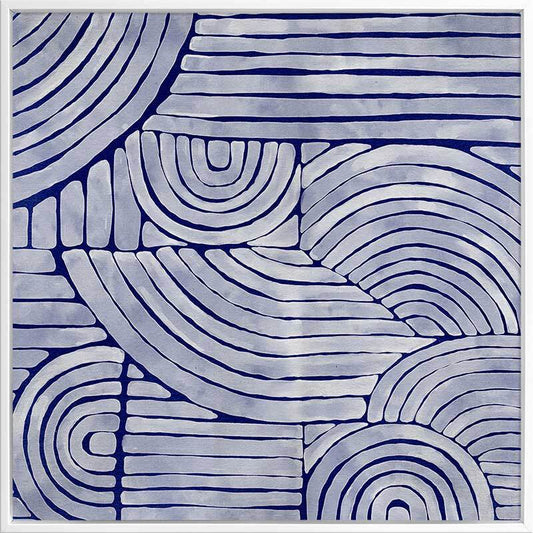 Mazy Thoughts II Canvas Art Print