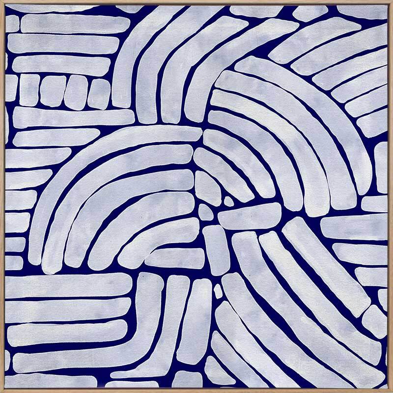 Arching Echoes II Canvas Art Print