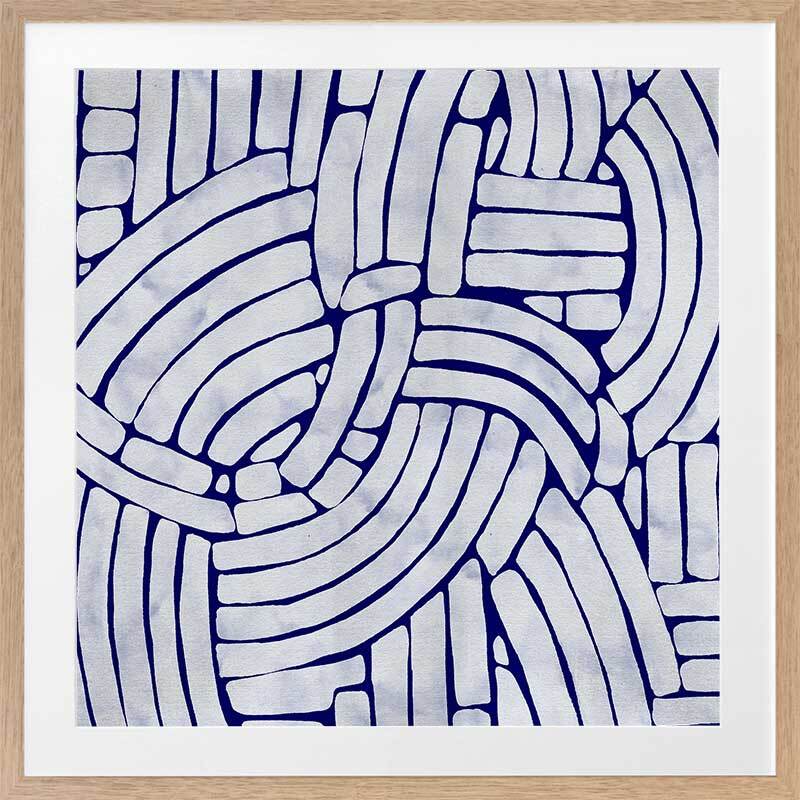 Stone Path II Framed Art Print