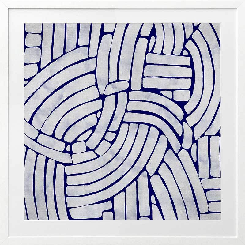 Stone Path II Framed Art Print