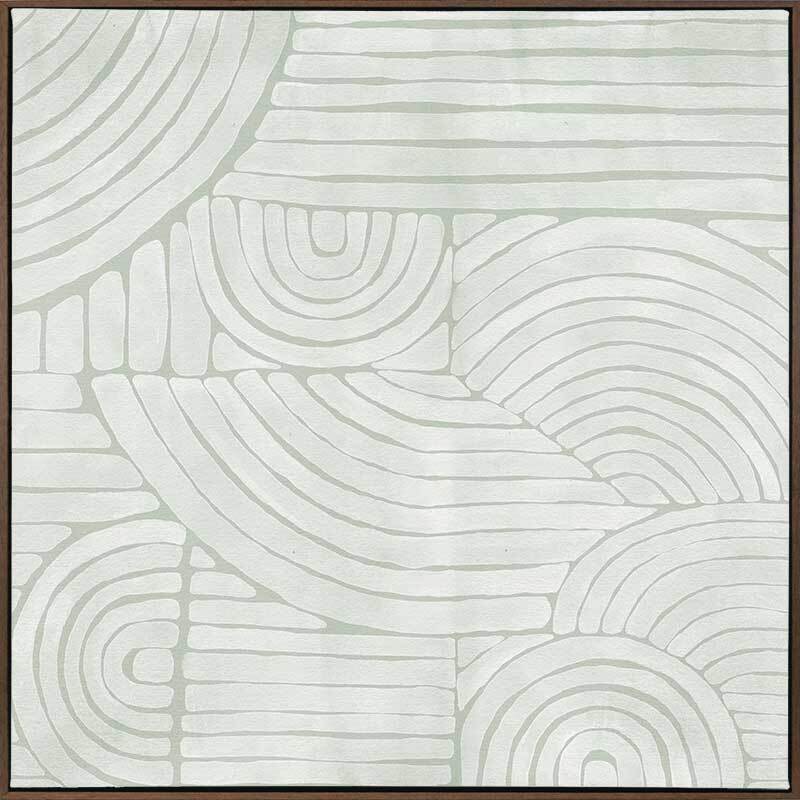 Mazy Thoughts III Canvas Art Print