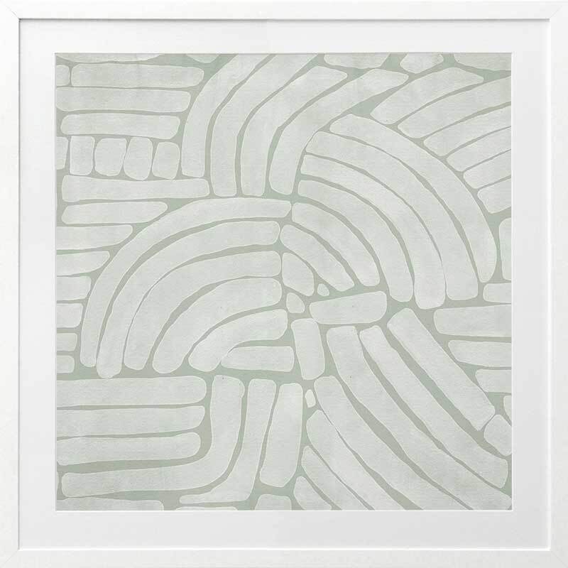 Arching Echoes III Framed Art Print