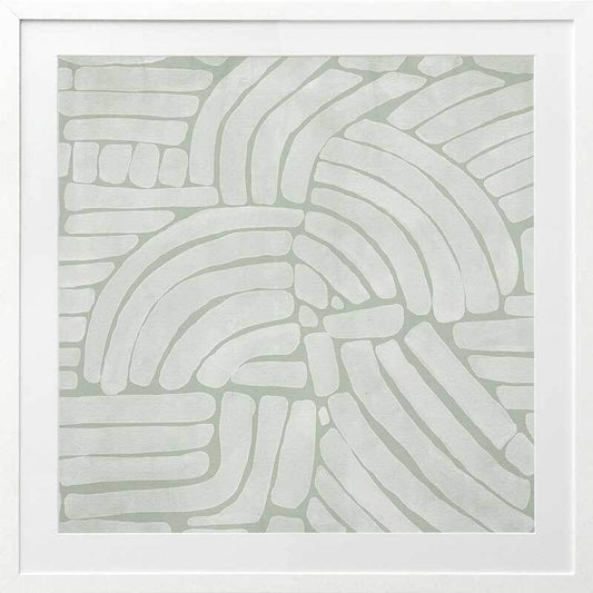 Arching Echoes III Framed Art Print