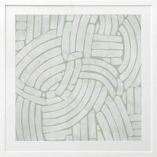 Stone Path III Framed Art Print