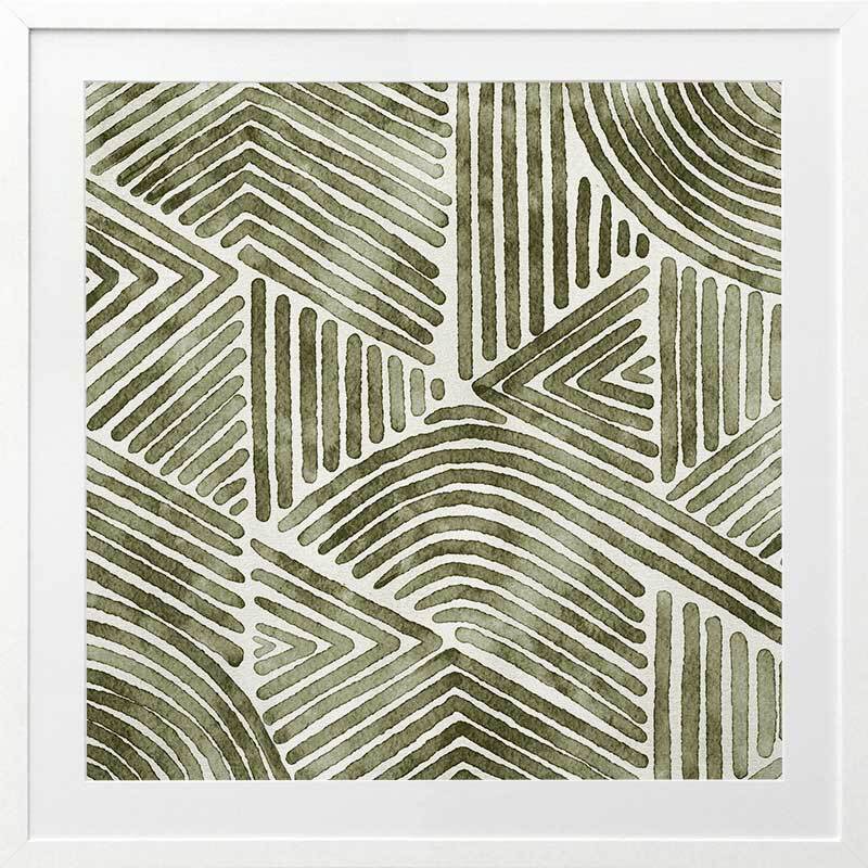 On Repeat III Framed Art Print