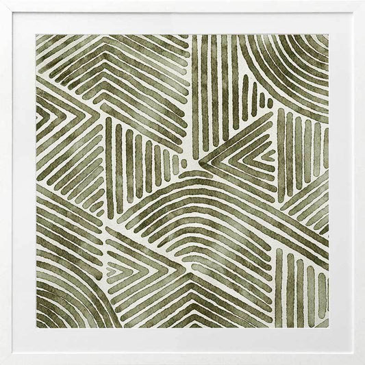 On Repeat III Framed Art Print