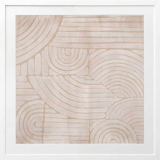 Mazy Thoughts IV Framed Art Print