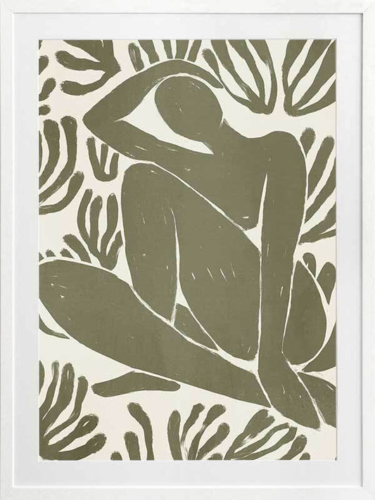 Self-Care I Framed Art Print