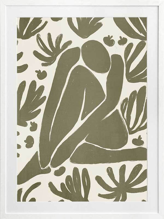 Haleness I Framed Art Print