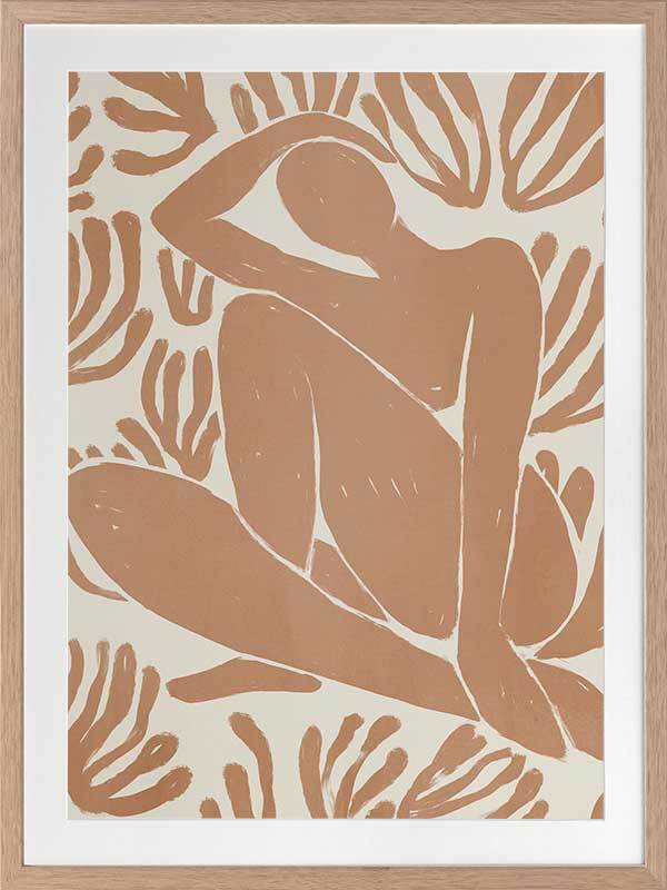 Self-Care V Framed Art Print