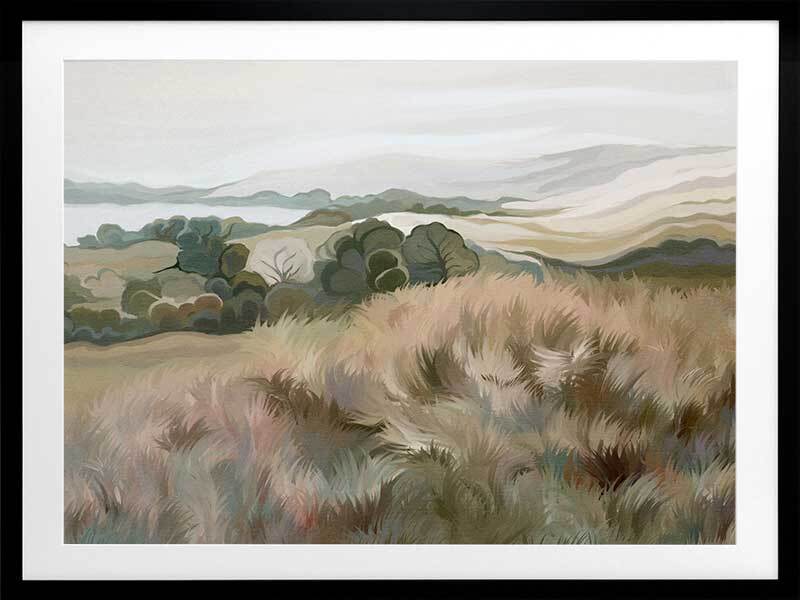 Gentle Breeze Framed Art Print