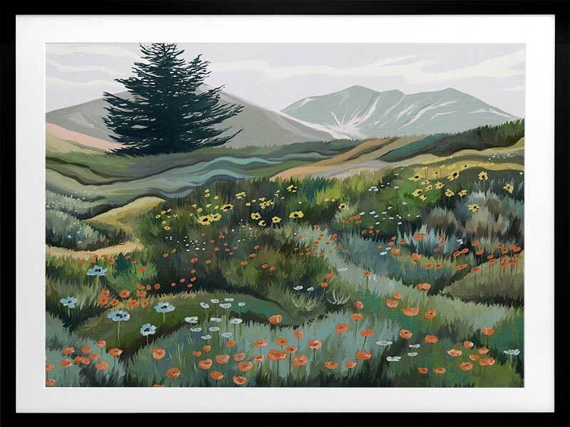 Mountain of Hope Framed Art Print