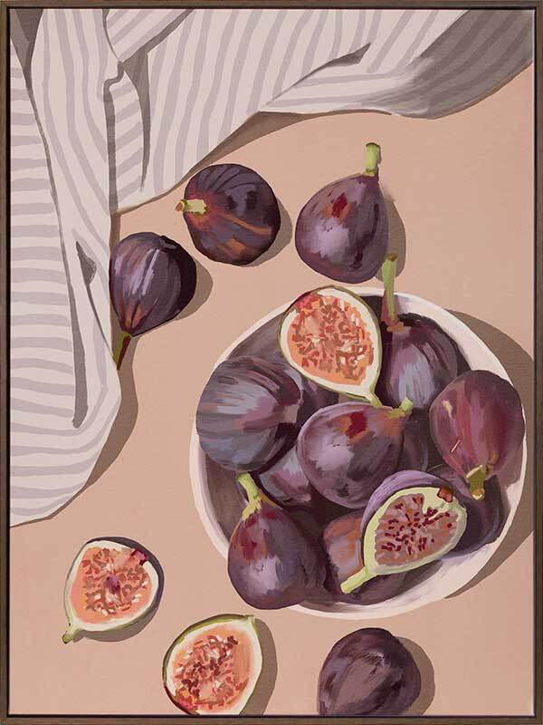 Fresh Figs Canvas Art Print