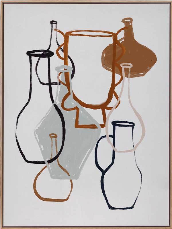 Open Air Market IV Canvas Art Print