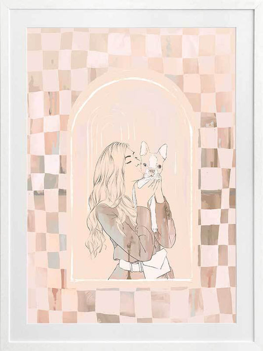 Kisses Framed Art Print